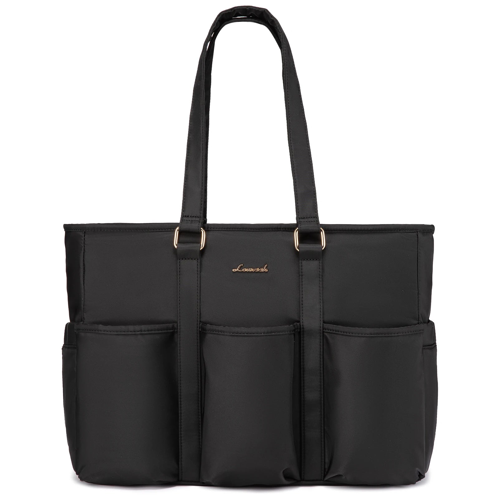 JMT-431498 Spacious Laptop Tote Bag with Multiple Pockets for Office, Travel, and Daily Essentials