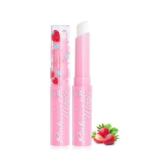 JMT-431946 Moisturizing Color-Changing Lipstick in Strawberry - Versatile 1.7g Lip Color