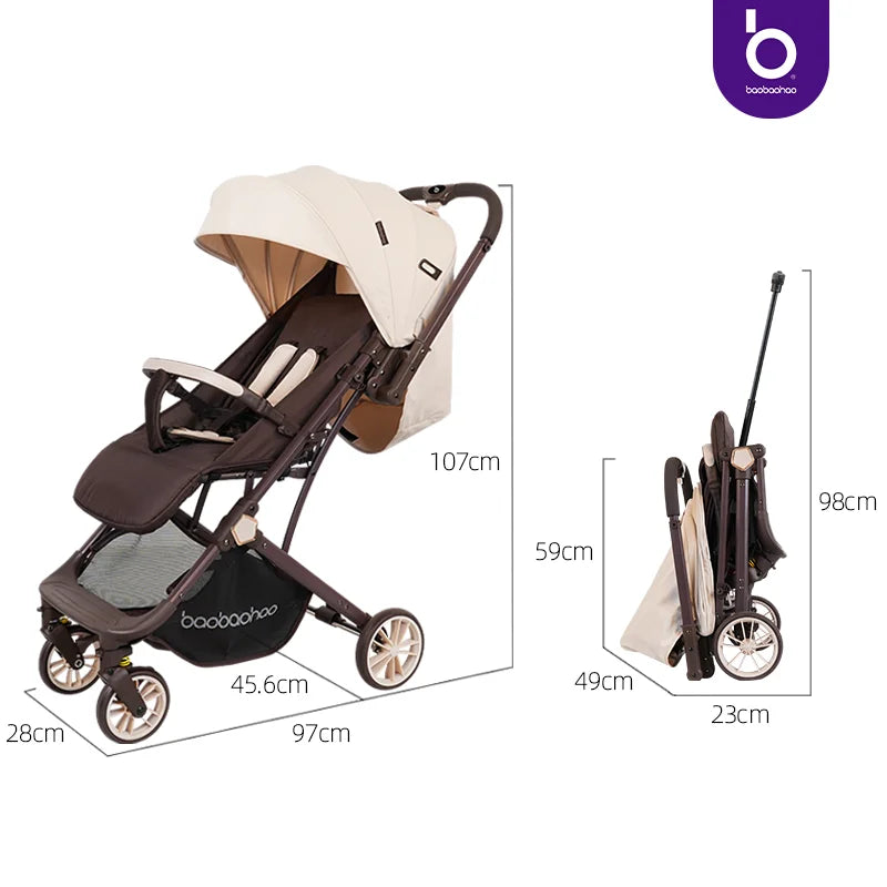 JMT-432010 Compact Baby Travel System with Easy Folding Stroller for 0-3 Years
