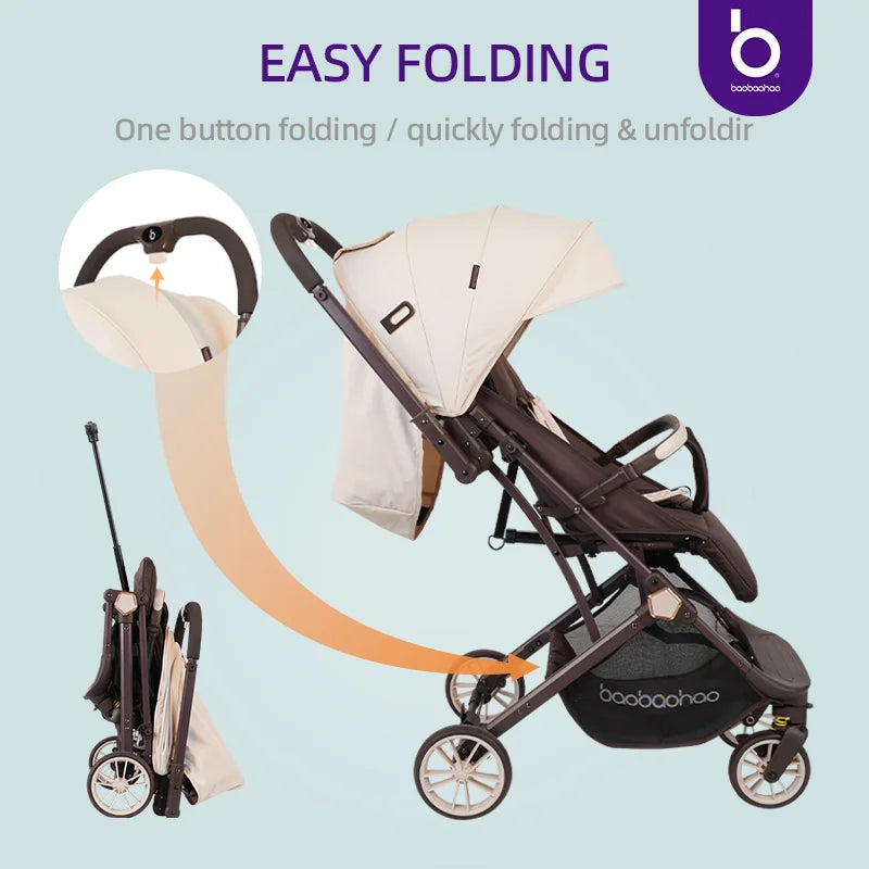 JMT-432010 Compact Baby Travel System with Easy Folding Stroller for 0-3 Years