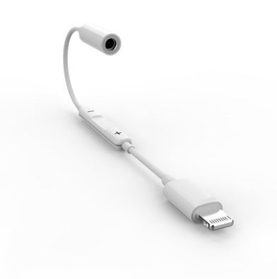 JMT-432010 Lightning to Dual Headphone Adapter with Charging and Control – Compatible with iPhone Models, 1m Length