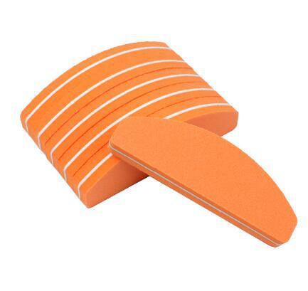 JMT-432138 High Elastic Half-Moon Sponge Polishing Tool for Nail Care