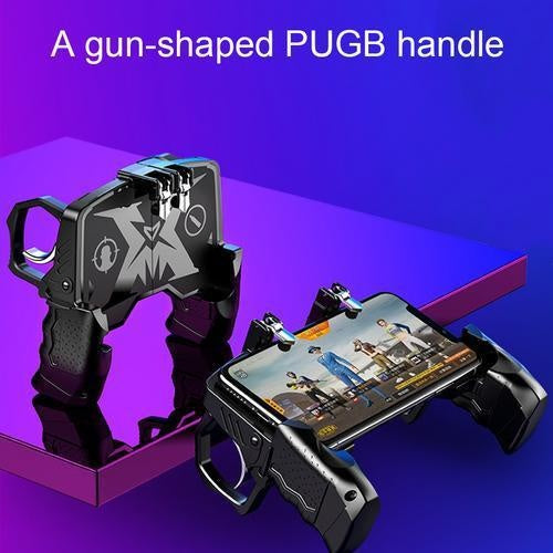 JMT-432138 Multi-Function Gamepad for Mobile Devices - Ergonomic Design with Trigger Mechanism for Enhanced Gaming Experience
