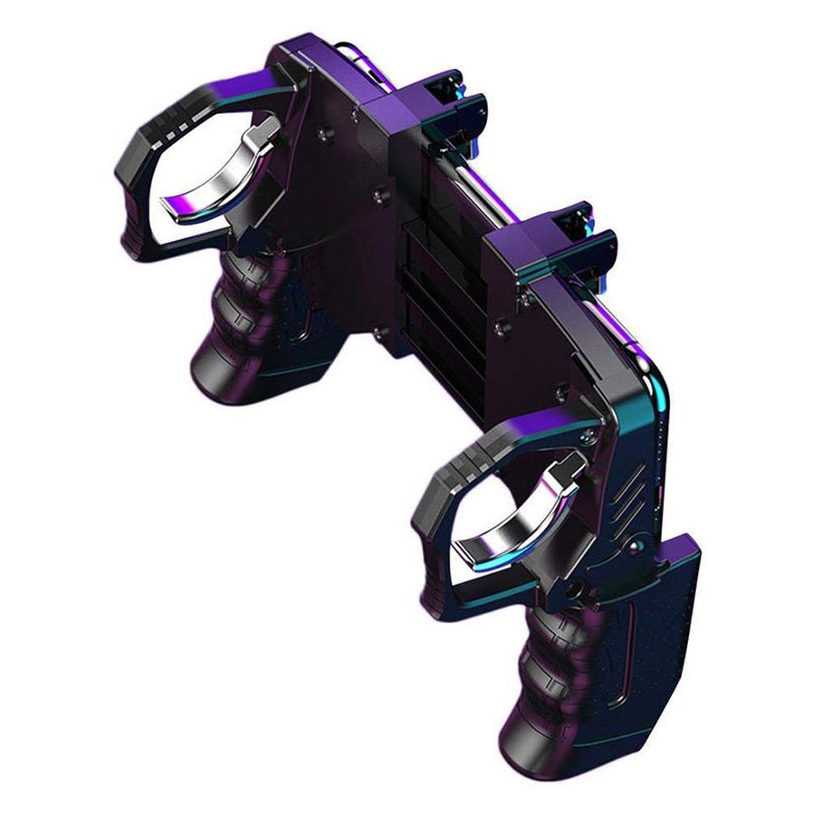JMT-432138 Multi-Function Gamepad for Mobile Devices - Ergonomic Design with Trigger Mechanism for Enhanced Gaming Experience