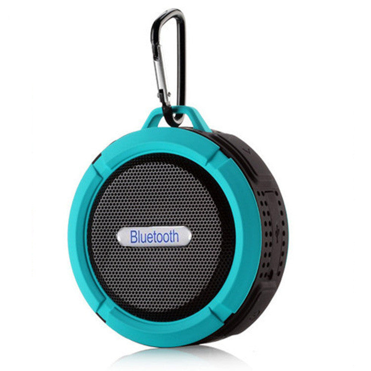 JMT-432330 Wireless Portable Bluetooth Speaker C6 with Waterproof Design and Suction Cup for Bathroom Use