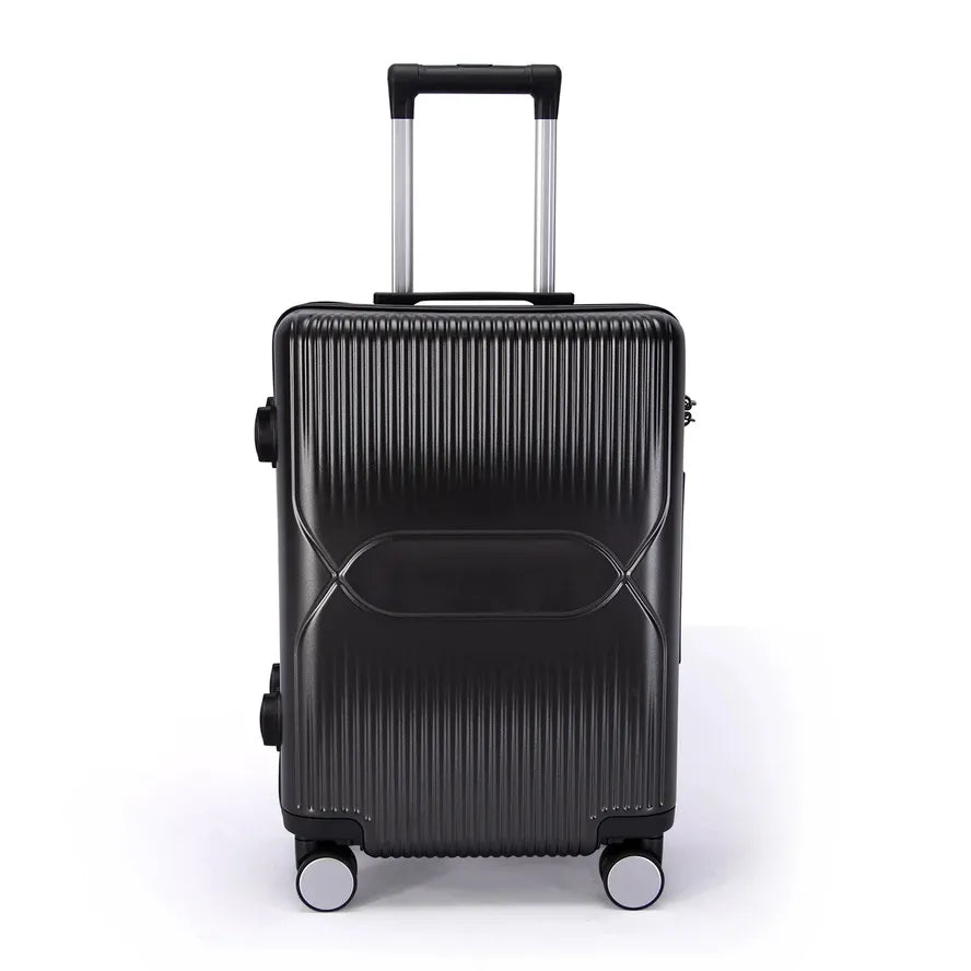 JMT-432394 Custom Logo Carry-On Travel Suitcase with PC ABS Trolley Design