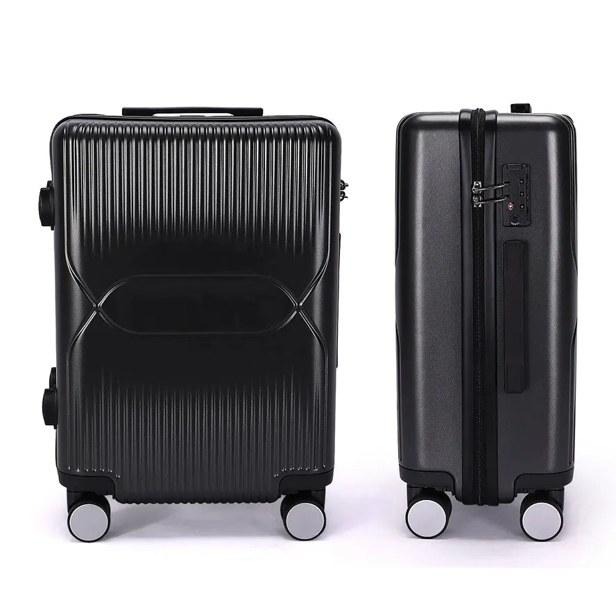 JMT-432394 Custom Logo Carry-On Travel Suitcase with PC ABS Trolley Design