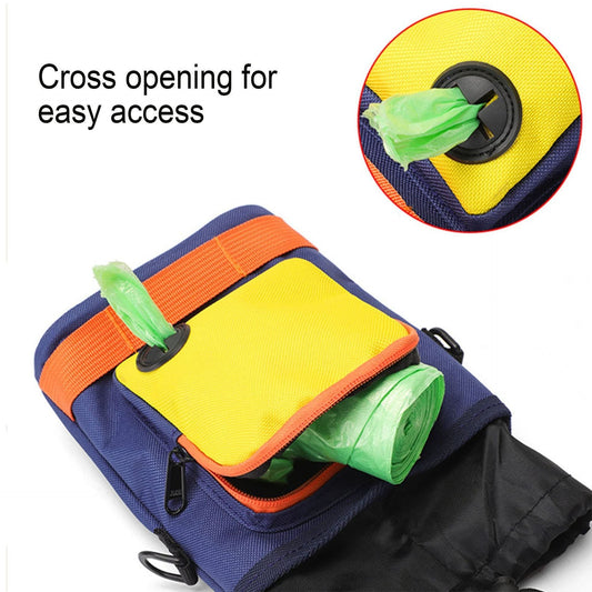 JMT-432458 Dog Training Crossbody Bag for Outdoor Travel - Lightweight Oxford Material, Stylish Design, Versatile Colors