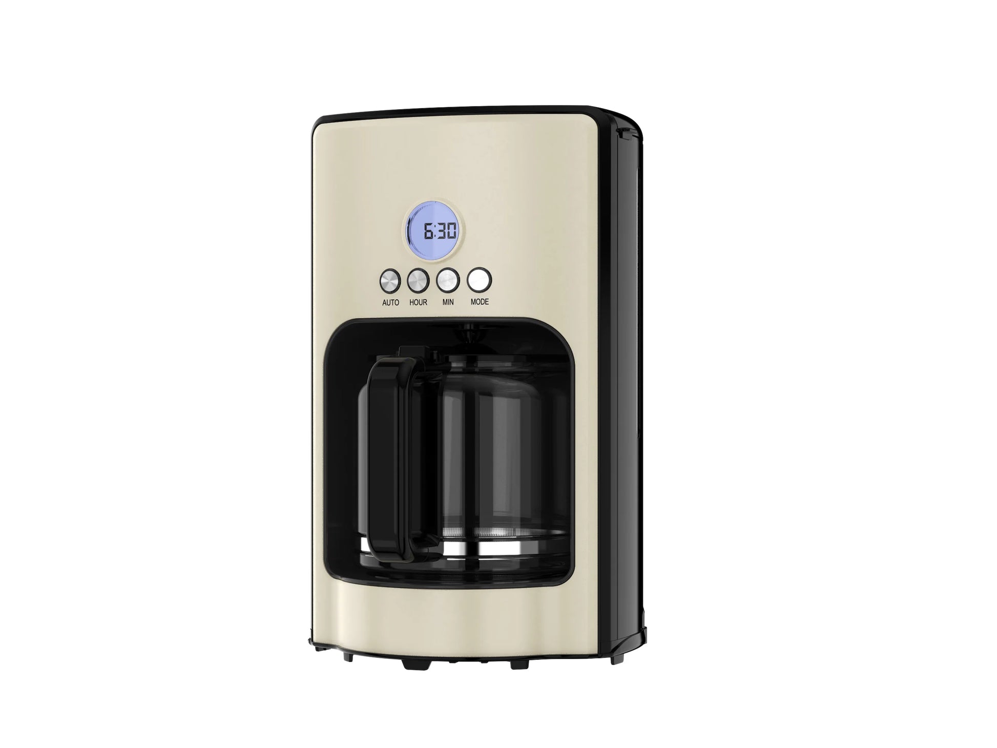 JMT-432650 Automatic 12-Cup Drip Coffee Maker with Warm Preservation Function and 1000W Power