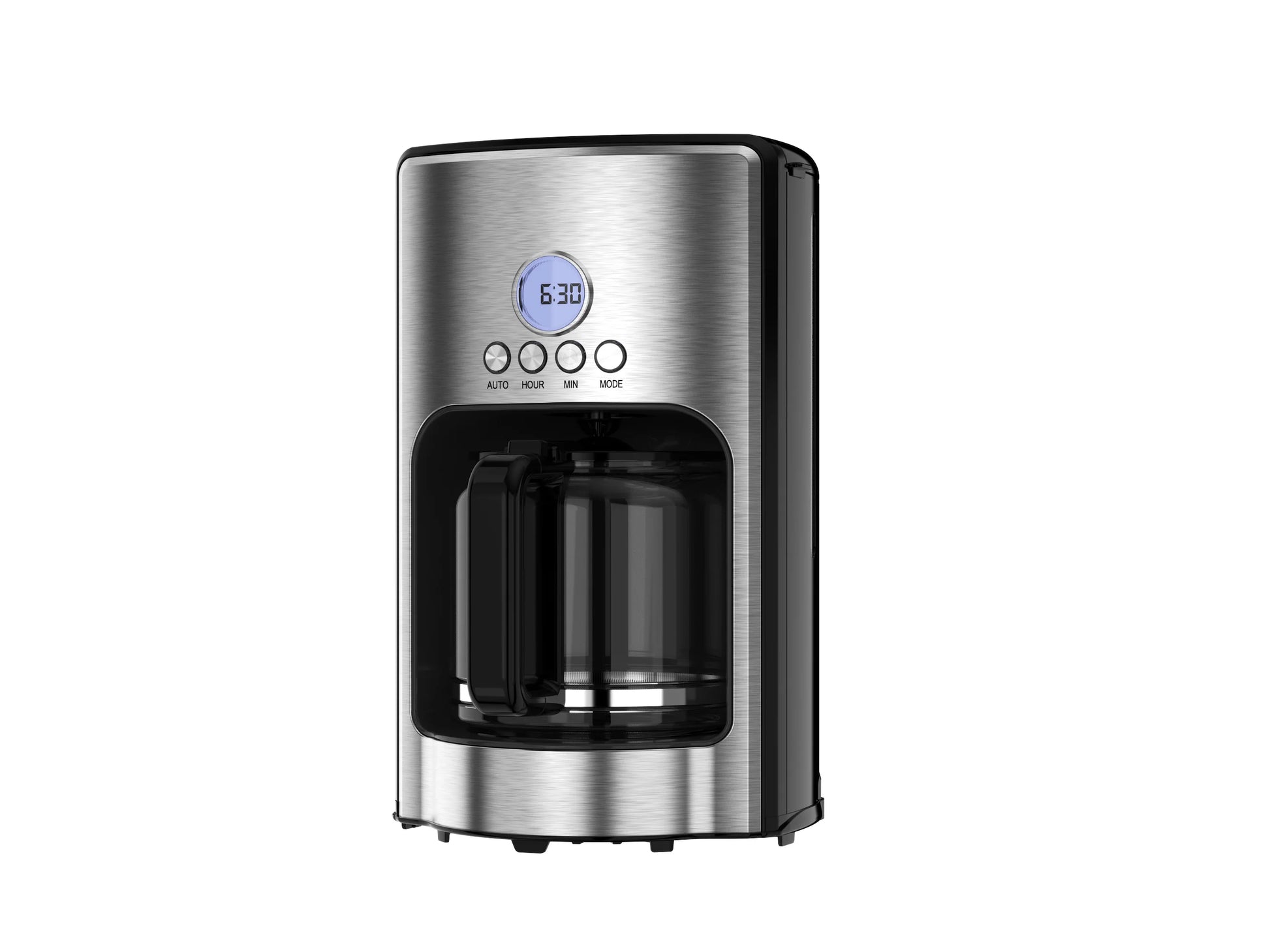 JMT-432650 Automatic 12-Cup Drip Coffee Maker with Warm Preservation Function and 1000W Power