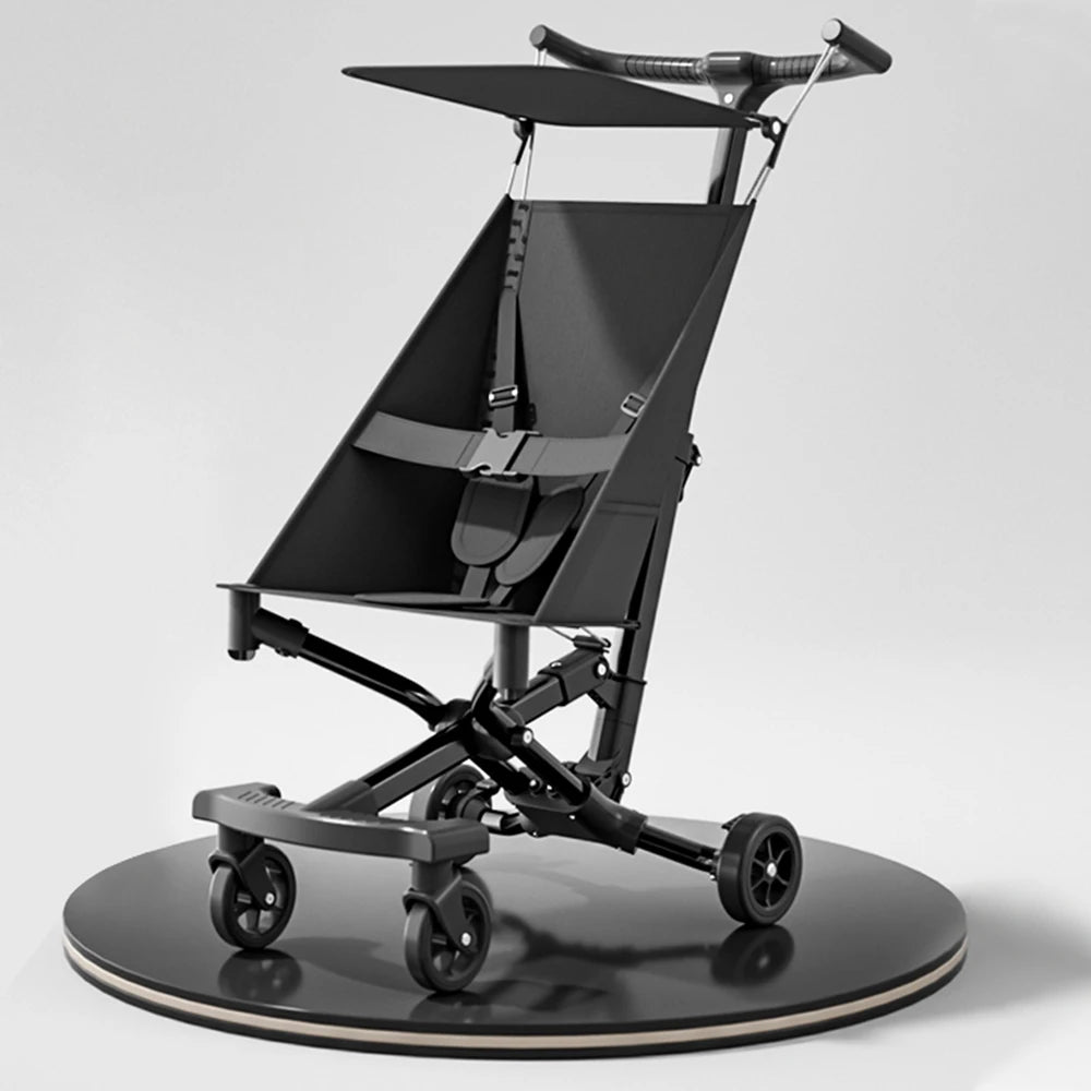 JMT-432842 Lightweight Aluminium Frame Compact Folding Stroller with Canopy for Infants