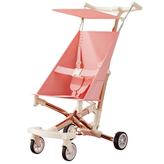 JMT-432842 Lightweight Aluminium Frame Compact Folding Stroller with Canopy for Infants