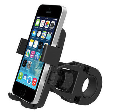 JMT-432842 Universal Bicycle Phone Holder for Screens Up to 5.3 Inches - Durable ABS Plastic with Double Protection