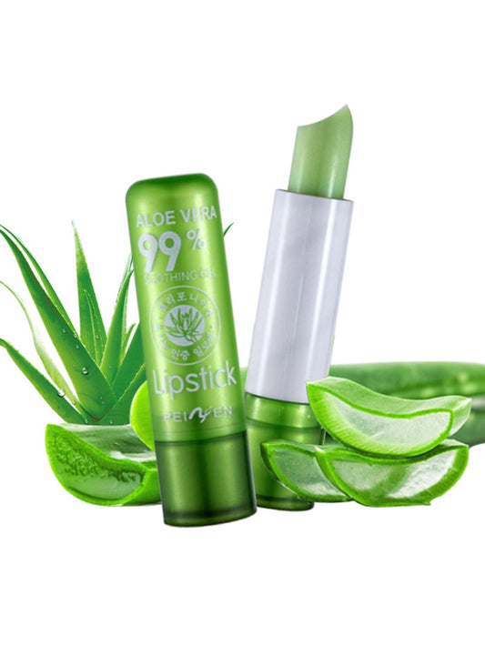 JMT-433098 Aloe Vera Color-Changing Lipstick for Moisturizing and Plumping Effects, Rose Red