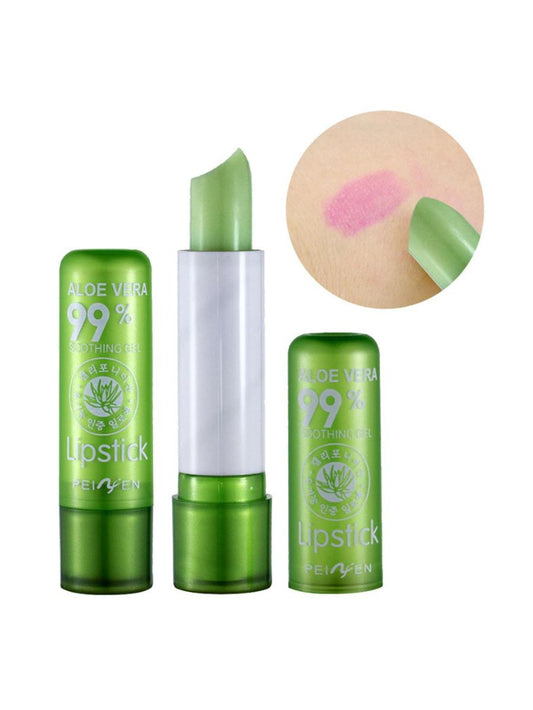 JMT-433098 Aloe Vera Color-Changing Lipstick for Moisturizing and Plumping Effects, Rose Red