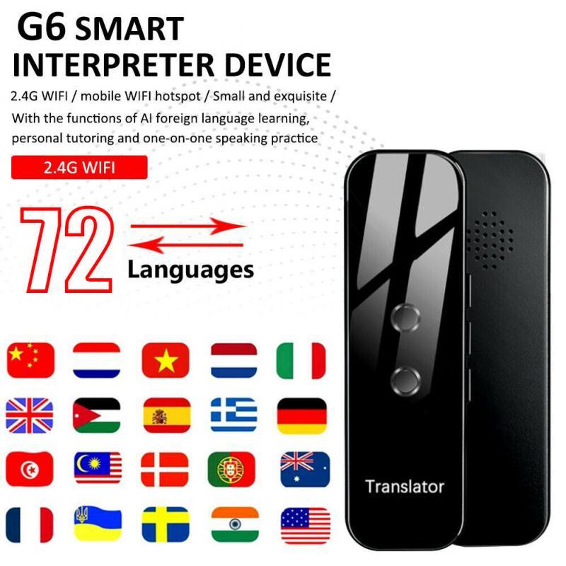 JMT-433162 G6 Language Translator with Multiple Language Support and Real-Time Voice Translation