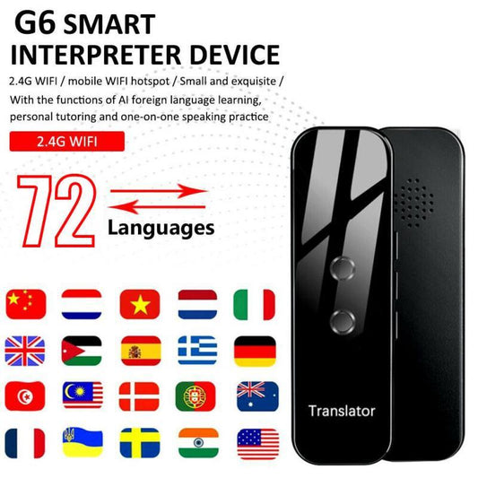 JMT-433162 G6 Language Translator with Multiple Language Support and Real-Time Voice Translation