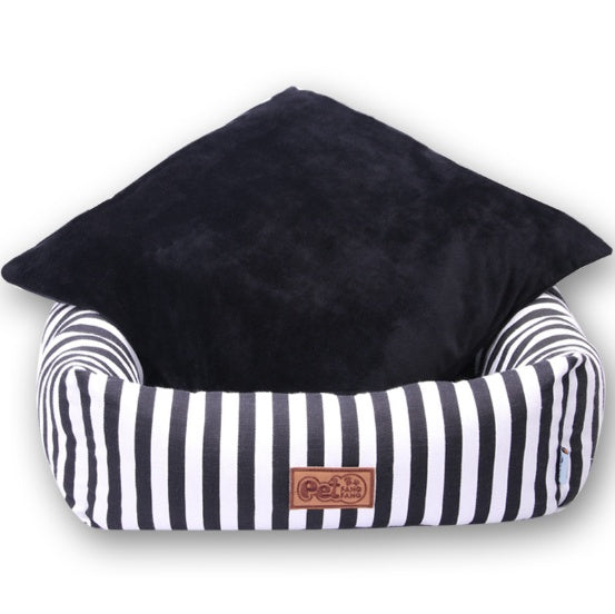 JMT-433290 Stylish Canvas Pet House with Anti-Biting Feature - Available in Small, Medium, and Large Sizes