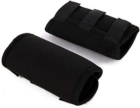JMT-433610 Neoprene Dog Knee Protective Gear - Non-Slip, Warm & Wear-Resistant Thigh Protectors in Black, Red & Blue