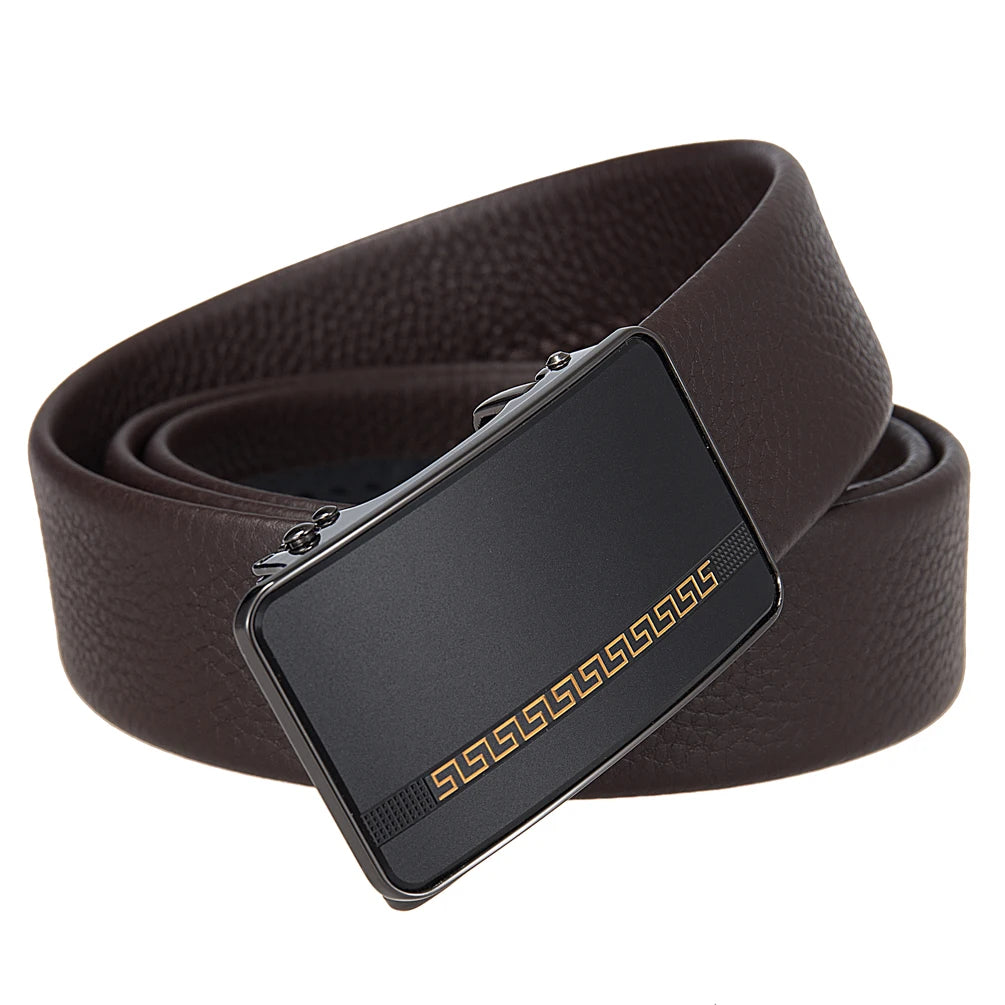 JMT-433738 Men's First Layer Cowhide Casual Belt - Durable and Stylish Accessory for Everyday Wear
