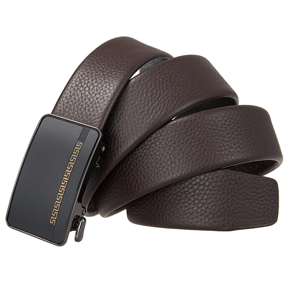 JMT-433738 Men's First Layer Cowhide Casual Belt - Durable and Stylish Accessory for Everyday Wear