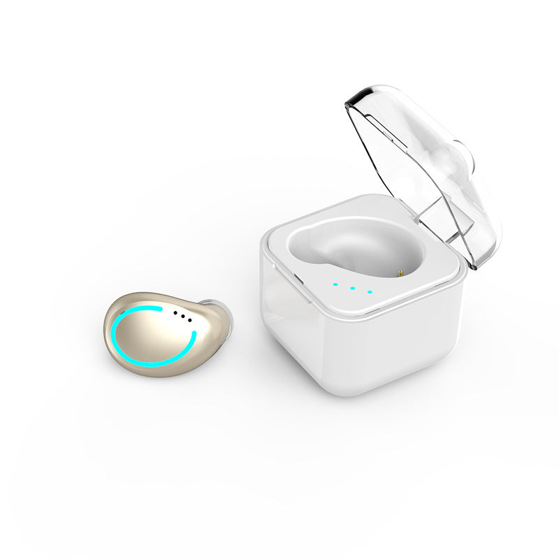 JMT-433802 Mono In-Ear Headphones with Charging Bay and Bluetooth 5.0 Connectivity