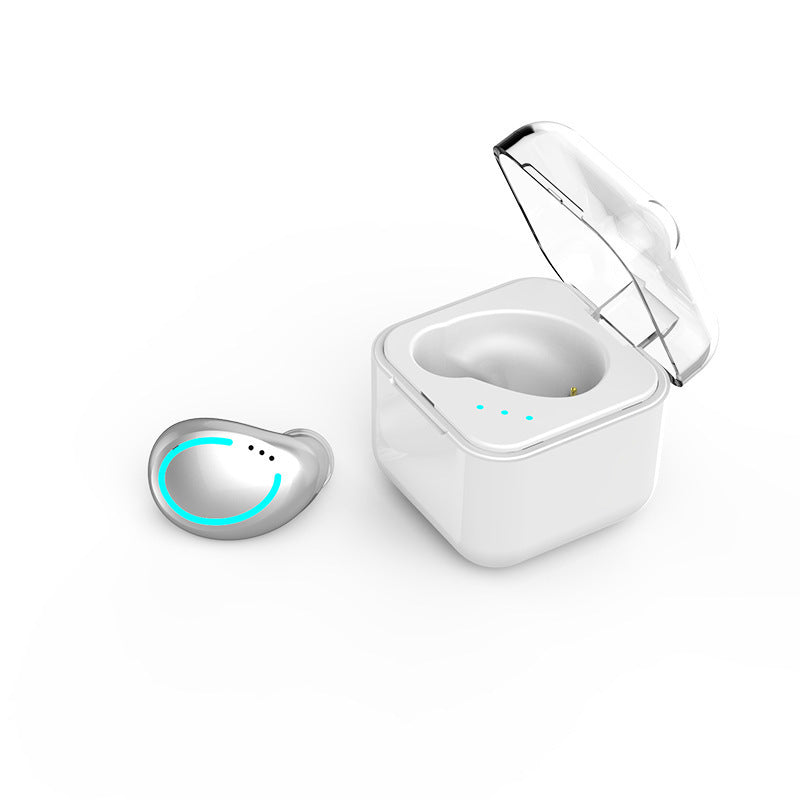 JMT-433802 Mono In-Ear Headphones with Charging Bay and Bluetooth 5.0 Connectivity