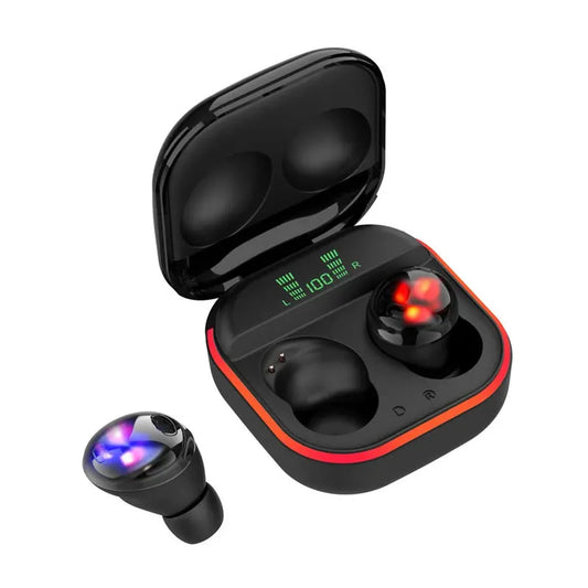 JMT-434314 S190 Wireless TWS Bluetooth 5.1 Earbuds with Touch Control and Digital Display