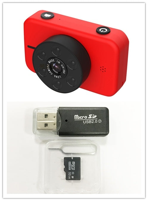 JMT-434506 Kids Digital Mini Camera with 2.4-Inch LCD Screen and 5000W Interpolation Resolution