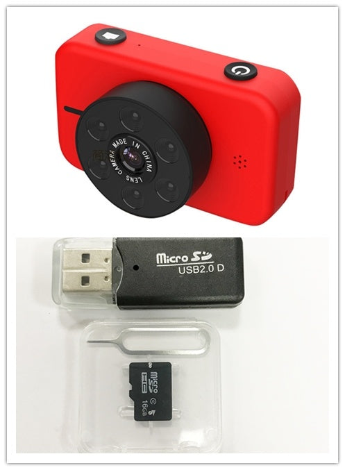 JMT-434506 Kids Digital Mini Camera with 2.4-Inch LCD Screen and 5000W Interpolation Resolution