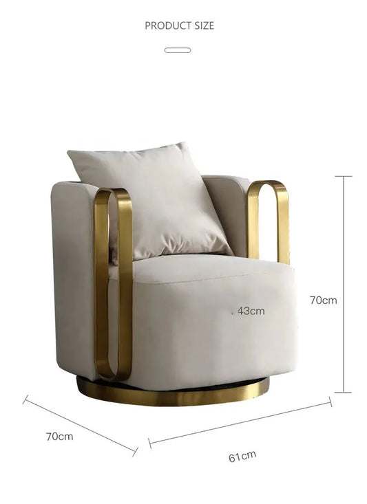 JMT-434890 Elegant Velvet Upholstered Dining Chair with Metal Frame in Colourful Design