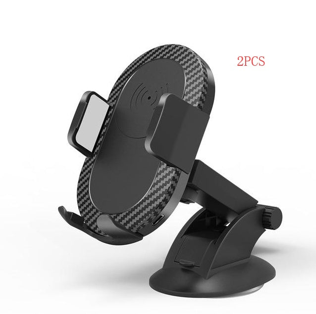 JMT-435146 Wireless Fast Charging Car Phone Holder with Adjustable Support and Accessories