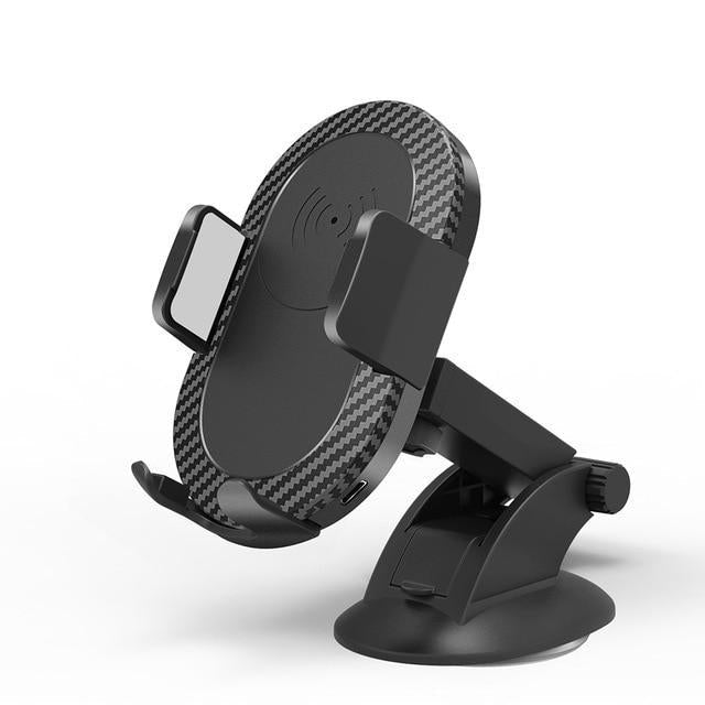 JMT-435146 Wireless Fast Charging Car Phone Holder with Adjustable Support and Accessories