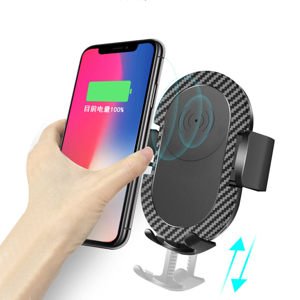 JMT-435146 Wireless Fast Charging Car Phone Holder with Adjustable Support and Accessories