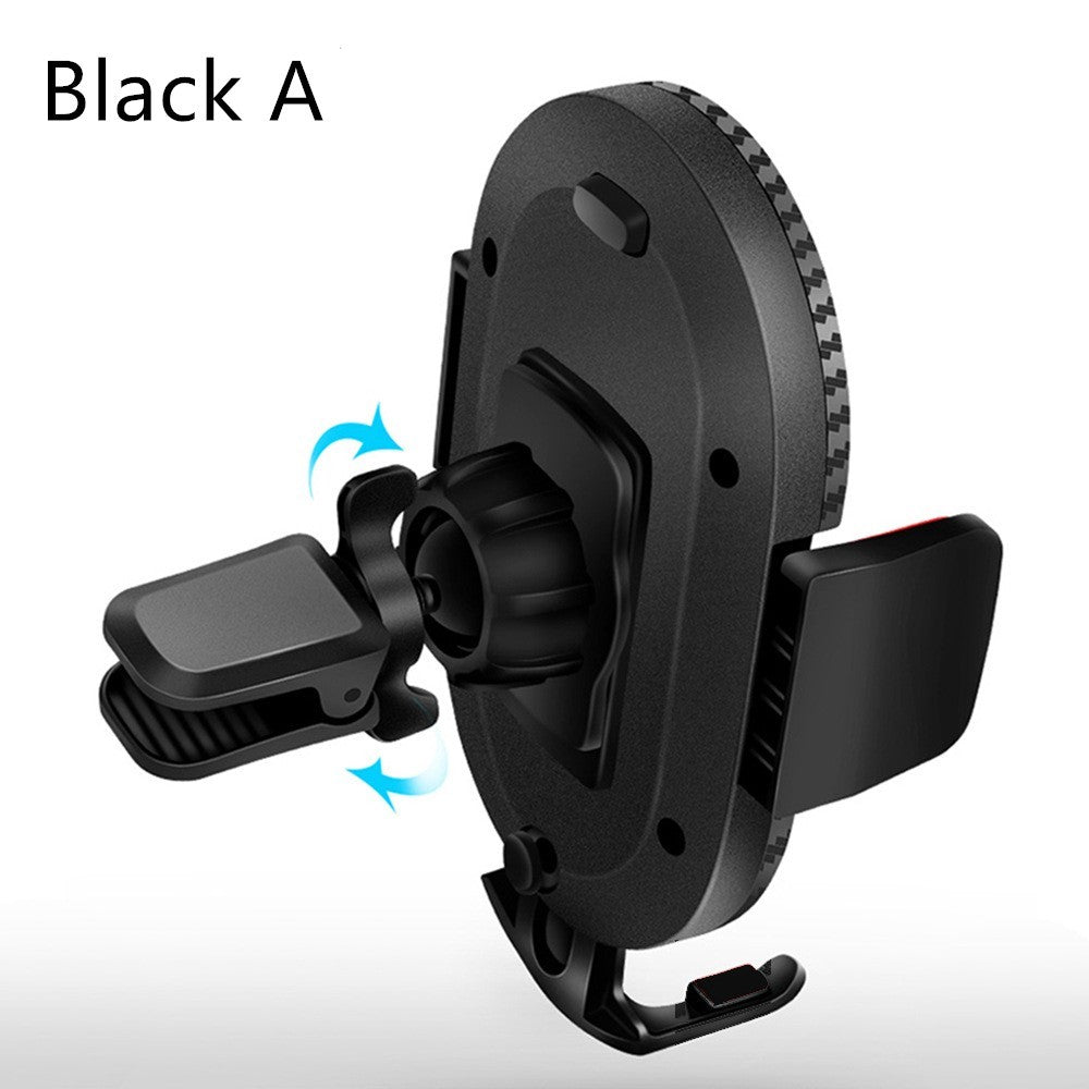 JMT-435146 Wireless Fast Charging Car Phone Holder with Adjustable Support and Accessories
