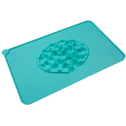 JMT-435594 Pet Slow Food Bowl Placemat - Food Grade Silicone, BPA Free, Heat Resistant, Multi-Use for Ice and Desserts