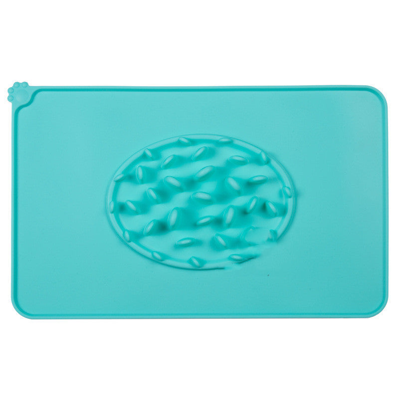 JMT-435594 Pet Slow Food Bowl Placemat - Food Grade Silicone, BPA Free, Heat Resistant, Multi-Use for Ice and Desserts