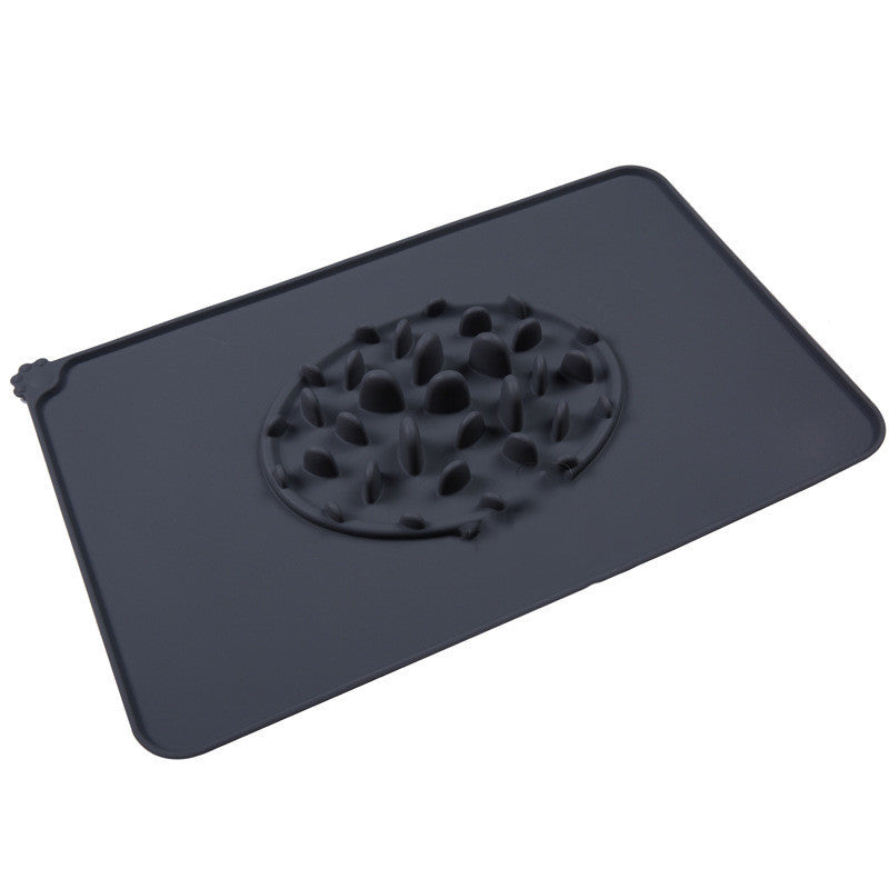 JMT-435594 Pet Slow Food Bowl Placemat - Food Grade Silicone, BPA Free, Heat Resistant, Multi-Use for Ice and Desserts