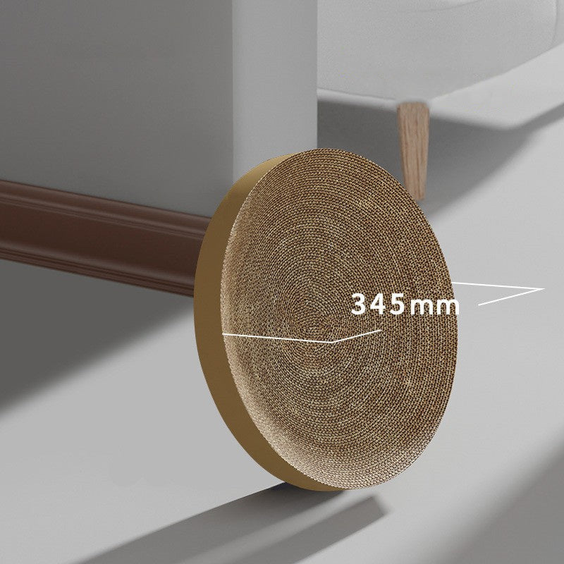 JMT-436106 Interactive Cat Scratching Board with 2-in-1 Design and Moving Ball Toys, Eco-Friendly Cardboard Scratcher for Indoor Cats