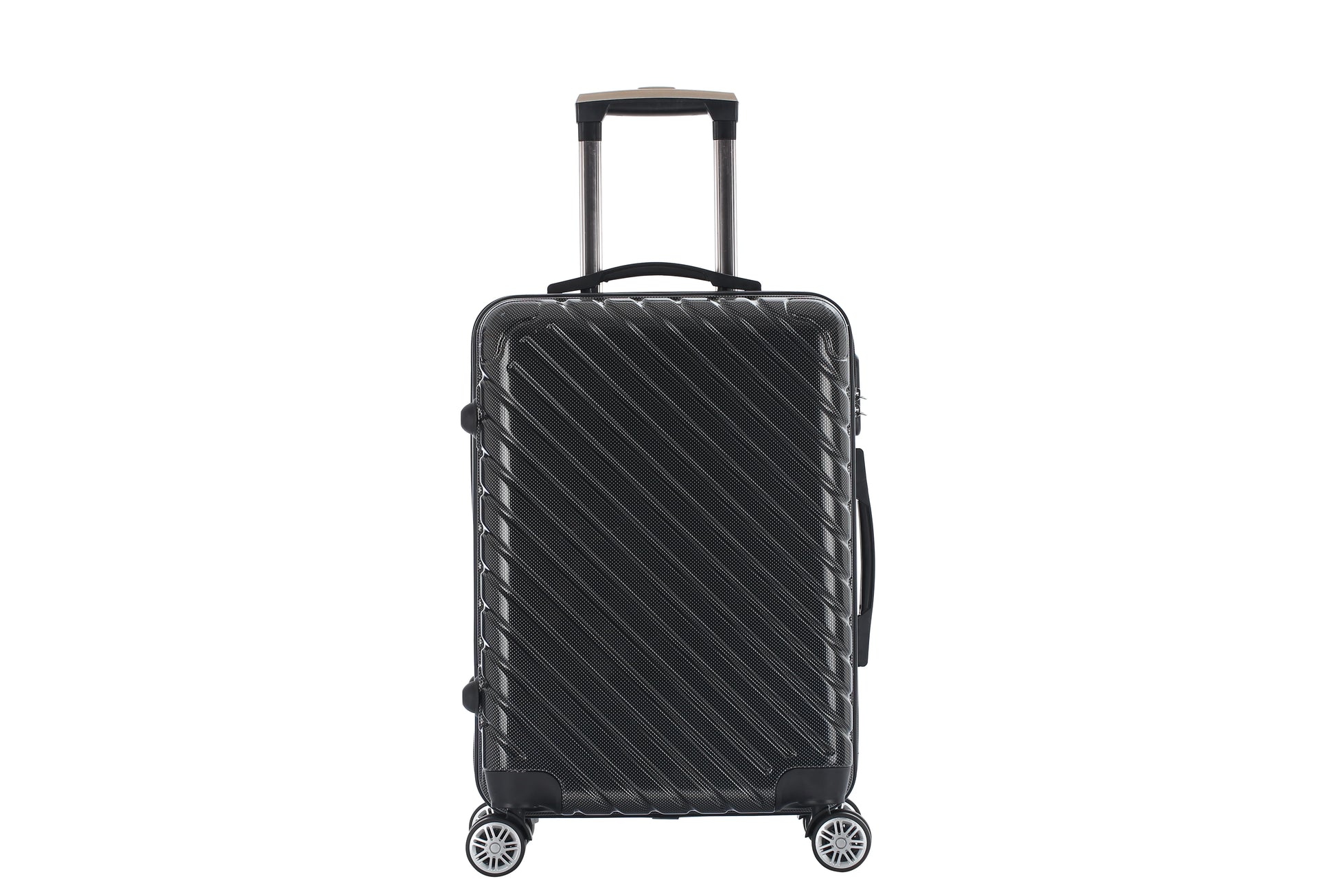 JMT-436170 24 Inch Lightweight Trolley Case with Universal Wheels and 20 Inch Student Luggage Lock Box