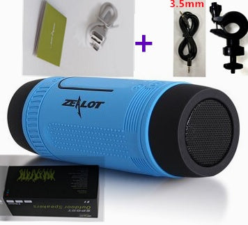 JMT-436298 Multi-Functional LED Flashlight and Speaker Mount for Bicycles