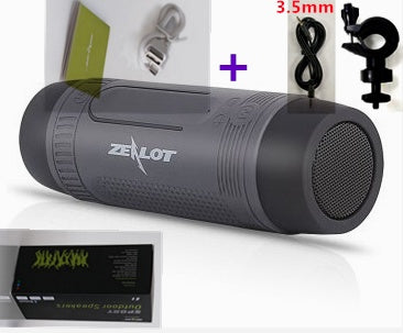 JMT-436298 Multi-Functional LED Flashlight and Speaker Mount for Bicycles