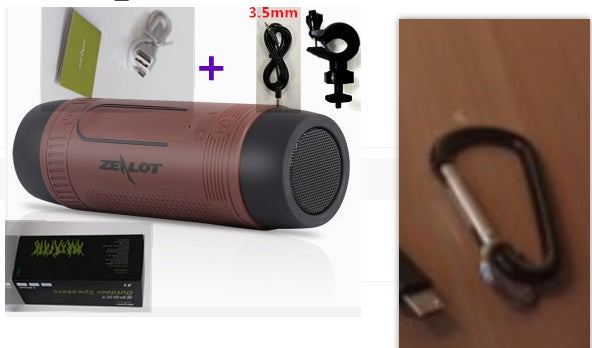 JMT-436298 Multi-Functional LED Flashlight and Speaker Mount for Bicycles