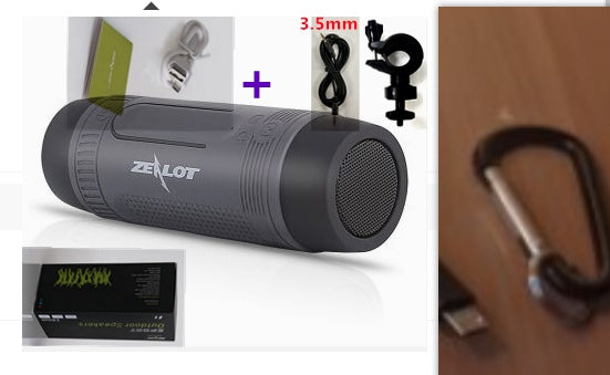 JMT-436298 Multi-Functional LED Flashlight and Speaker Mount for Bicycles