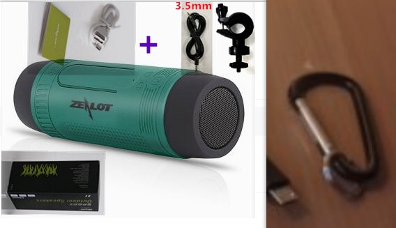 JMT-436298 Multi-Functional LED Flashlight and Speaker Mount for Bicycles
