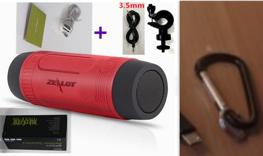 JMT-436298 Multi-Functional LED Flashlight and Speaker Mount for Bicycles