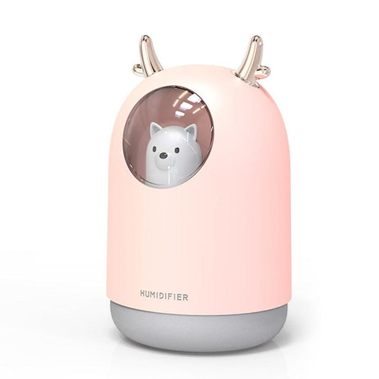 JMT-436426 Portable Aromatherapy Air Purifier with 300ML Water Tank and Adjustable Spray Modes