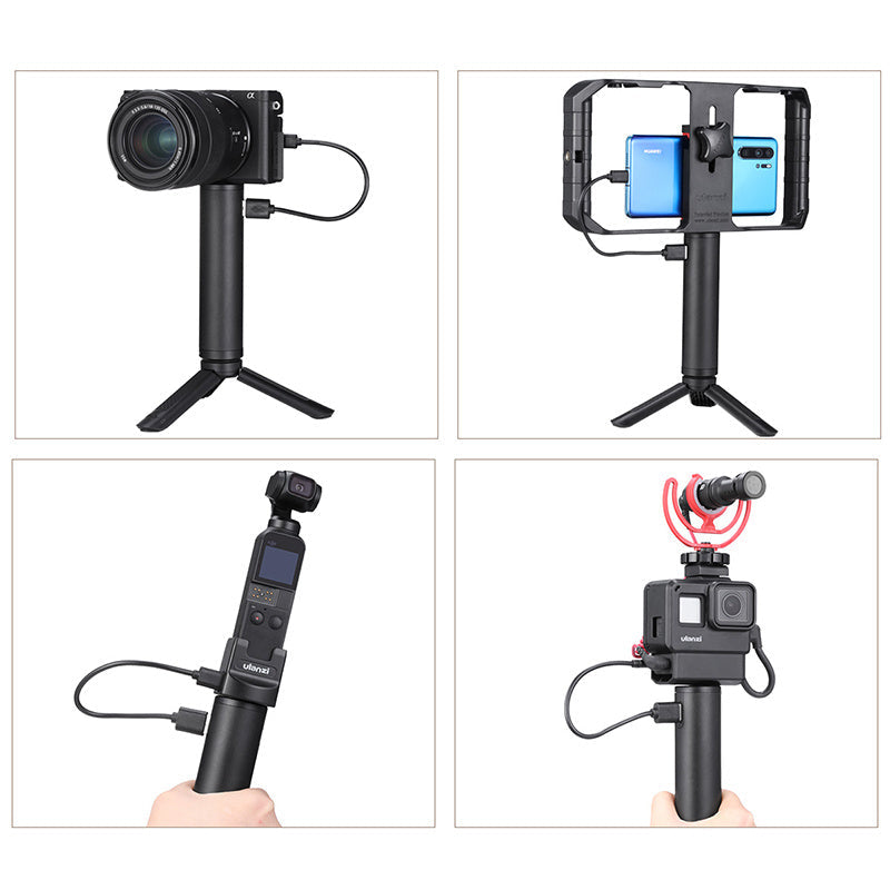 JMT-436618 Compact Aluminum Alloy Charging Handle - 6800mAh Battery, 12.5cm x 3.2cm