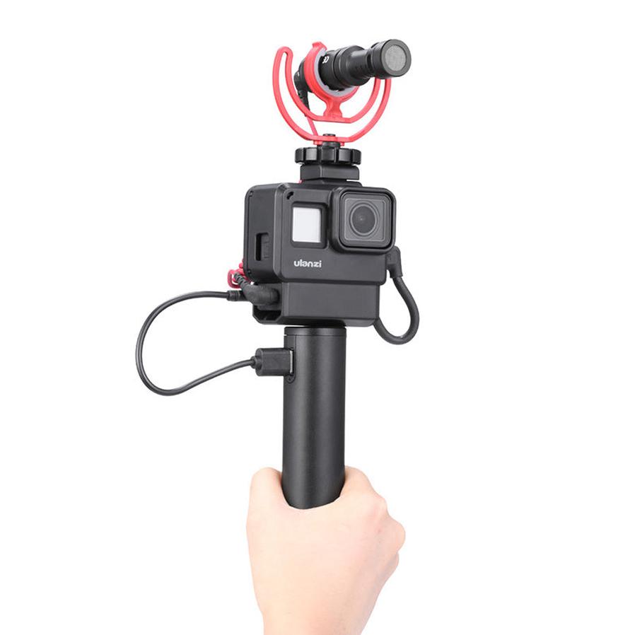 JMT-436618 Compact Aluminum Alloy Charging Handle - 6800mAh Battery, 12.5cm x 3.2cm