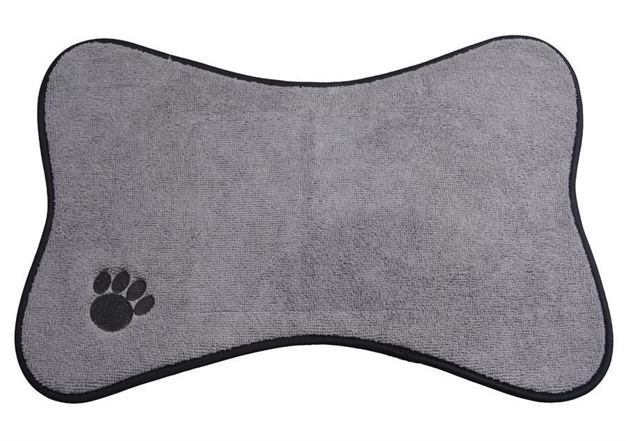 JMT-436746 Non-Slip Microfiber Pet Food Bowl Mat – Washable & Removable Design for Cats and Dogs